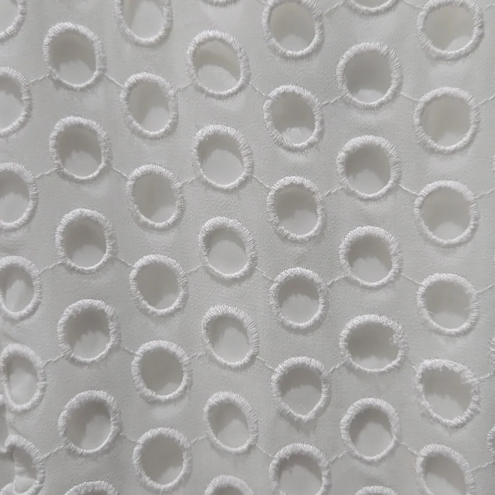Ann Taylor White Eyelet Mini Dress - Picture 2 of 4